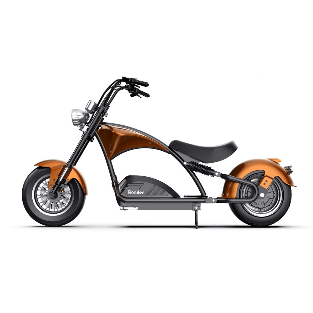 Mangosteen M1P chopper scooter 2 kW 50 miles range fast ship from US